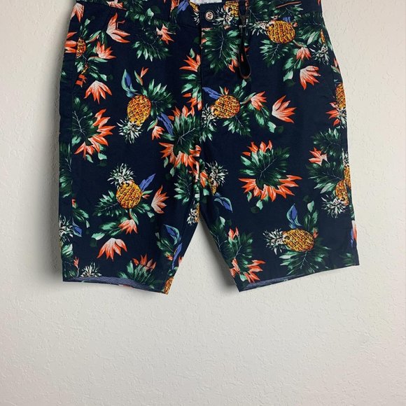 Denim & Flower Rick Singh Floral Swim Shorts Trunk - Picture 1 of 8
